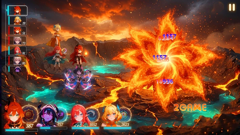 Black Seven Waifu Gacha Isekai - Game chiến thuật theo lượt độc đáo