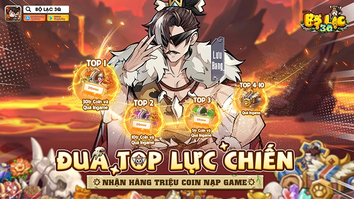 Bộ Lạc 3Q chính thức ra mắt lúc 9h ngày 15/7, bùng nổ với sự kiện đua top quà cực cháy