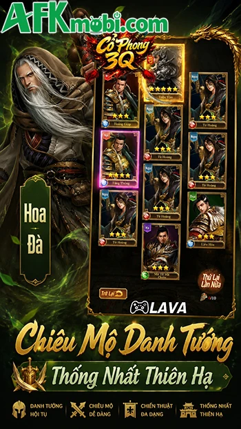 Cổ Phong 3Q game đấu tướng rảnh tay cập bến Việt Nam