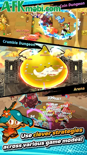 CookieRun: Crumble - Idle RPG cho bạn tập hợp đội bánh quy