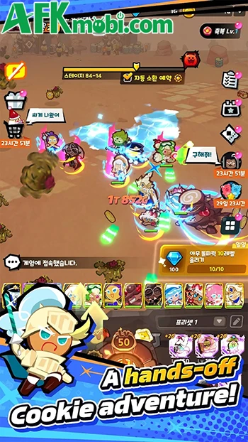 CookieRun: Crumble - Idle RPG cho bạn tập hợp đội bánh quy