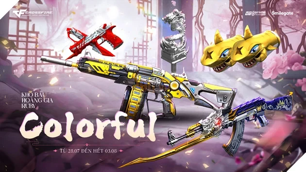 Crossfire Mang Sắc Màu Đến Với Game Thủ Qua Kho Báu Hoàng Gia Ruby Colorful
