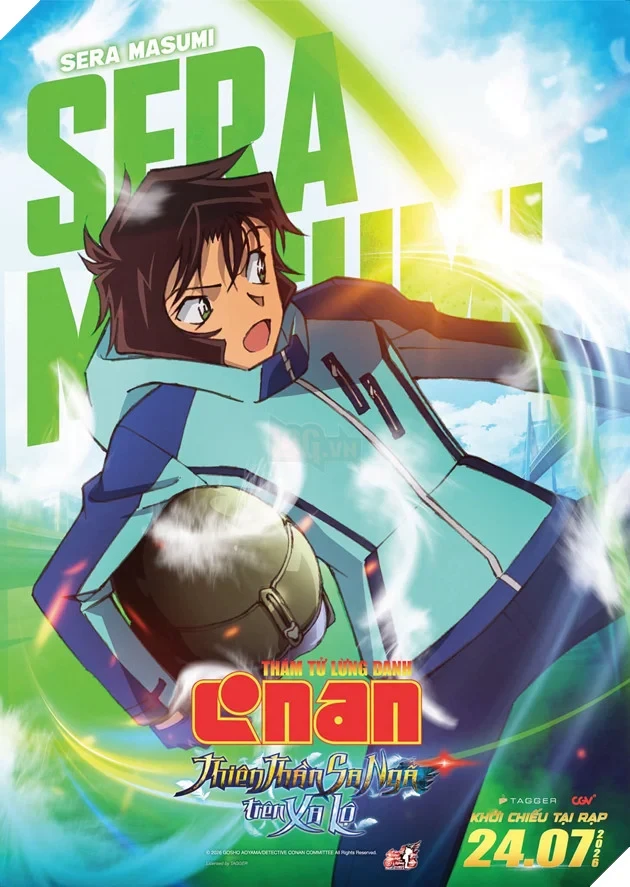 Cực hot: Sera Masumi được dự đoán sẽ là nhân vật cốt lõi "càn quét" bom tấn Conan Movie 29 Cực hot: Sera Masumi được dự đoán sẽ là nhân vật cốt lõi "càn quét" bom tấn Conan Movie 29
