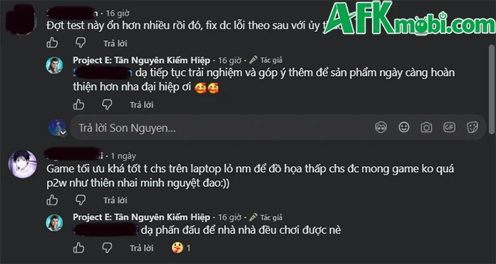 Đợt Alpha Test 2 của Project E: Tân Nguyên Kiếm Hiệp nhận được các đánh giá tích cực