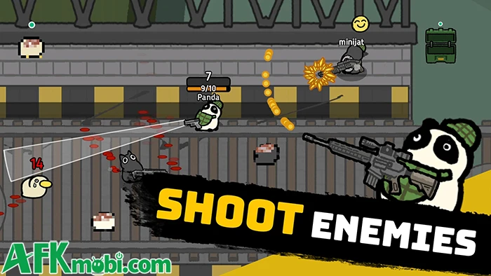 Duck Out: Loot, Shoot, Escape! game hành động looter shooter 2D Duck Out: Loot, Shoot, Escape! game hành động looter shooter 2D