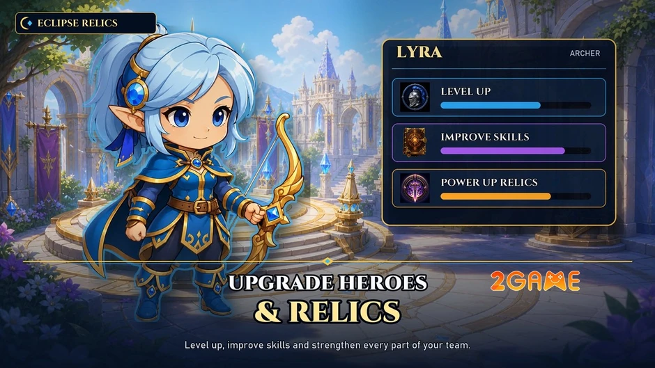 Eclipse Relics - Siêu phẩm RPG Gacha "chiều lòng người chơi"