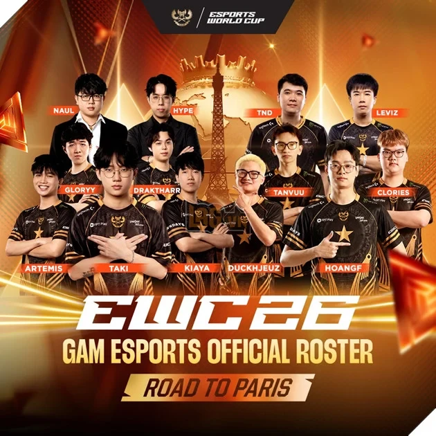 GAM Esports Công Bố Hành Trình Esports World Cup 2026 Tại Paris, Ra Mắt Áo Đấu “Rise Reborn” Kế Thừa Tinh Thần Chiến Thắng, Mang Bản Sắc Việt
