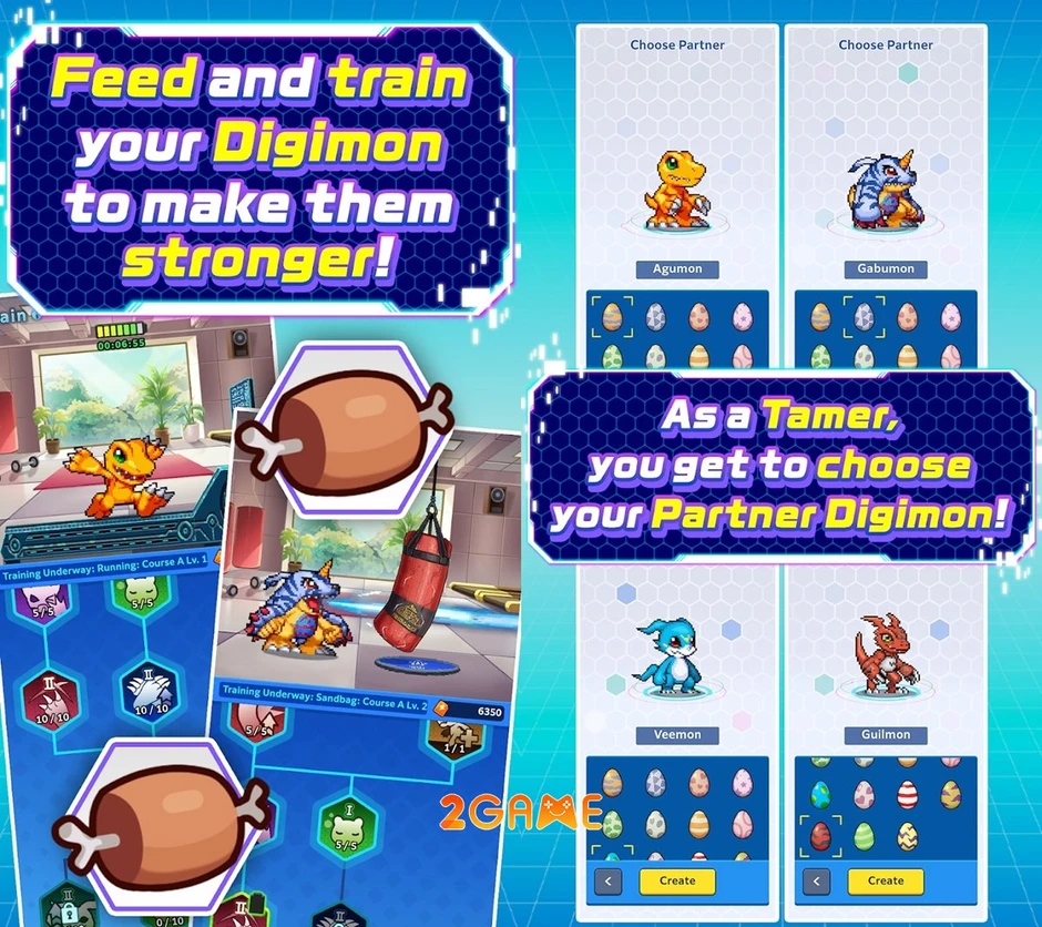 Game nuôi thú ảo DIGIMON UP đổ bộ Mobile với đồ hoạ Pixel hoài niệm Game nuôi thú ảo DIGIMON UP đổ bộ Mobile với đồ hoạ Pixel hoài niệm