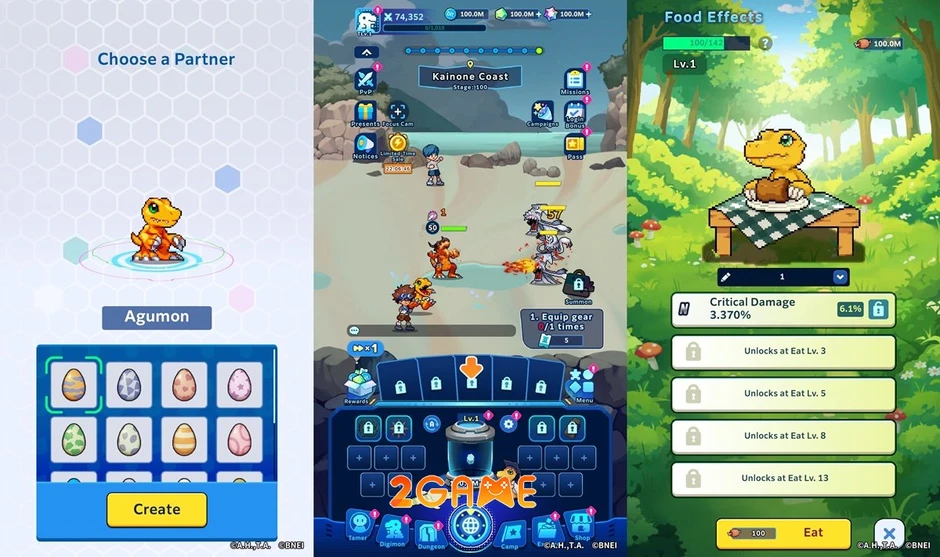 Game nuôi thú ảo DIGIMON UP đổ bộ Mobile với đồ hoạ Pixel hoài niệm Game nuôi thú ảo DIGIMON UP đổ bộ Mobile với đồ hoạ Pixel hoài niệm