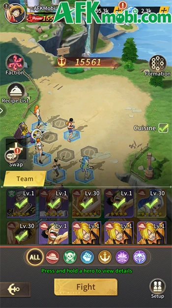 Grand Voyage: Pirate King game đấu tướng chủ đề One Piece Grand Voyage: Pirate King game đấu tướng chủ đề One Piece