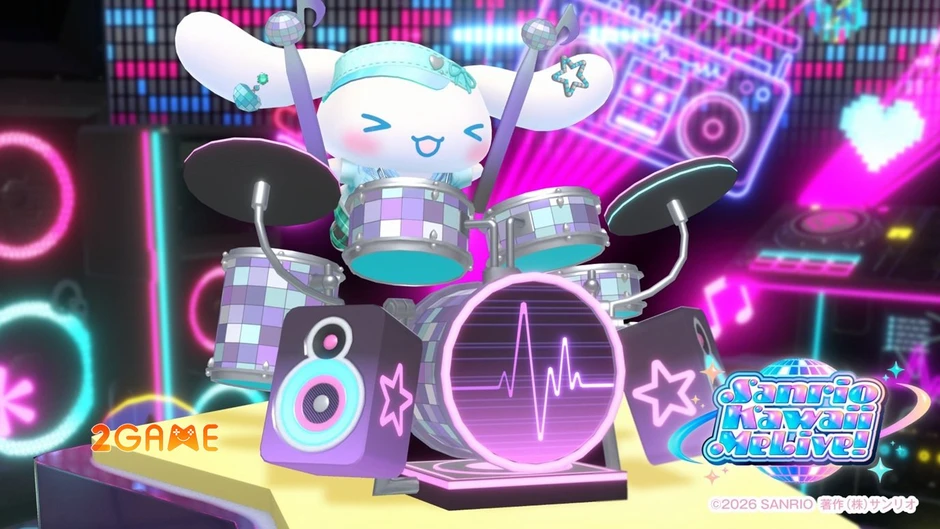 Hello Kitty khai phá vũ trụ vũ đạo qua siêu phẩm game âm nhạc Sanrio Kawaii Me Live!