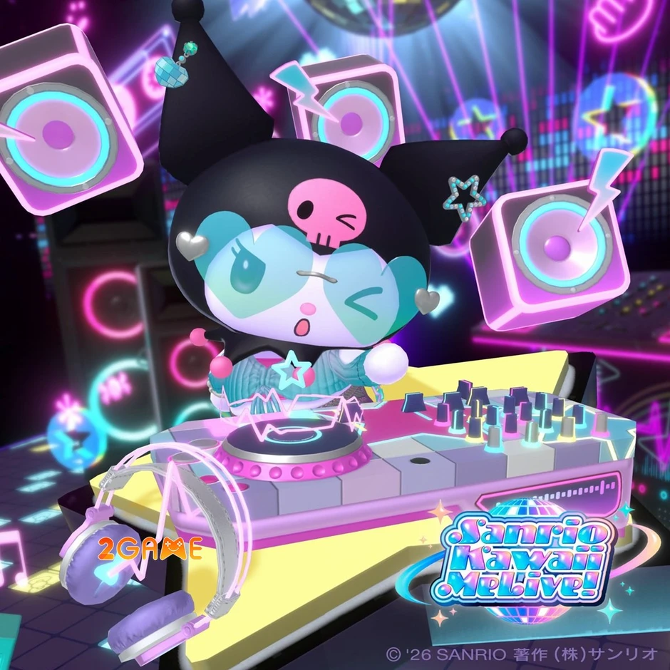 Hello Kitty khai phá vũ trụ vũ đạo qua siêu phẩm game âm nhạc Sanrio Kawaii Me Live!