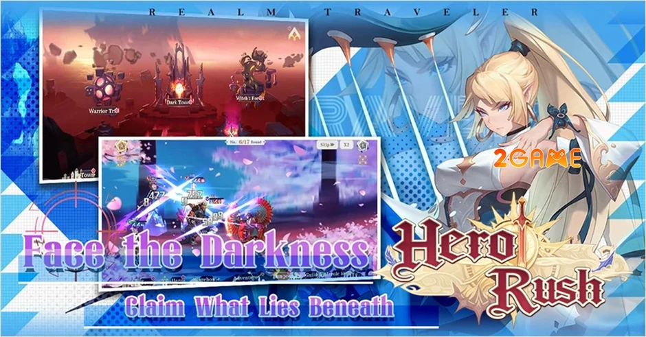 Hero Rush mang đến trải nghiệm nhập vai rảnh tay hấp dẫn Hero Rush mang đến trải nghiệm nhập vai rảnh tay hấp dẫn