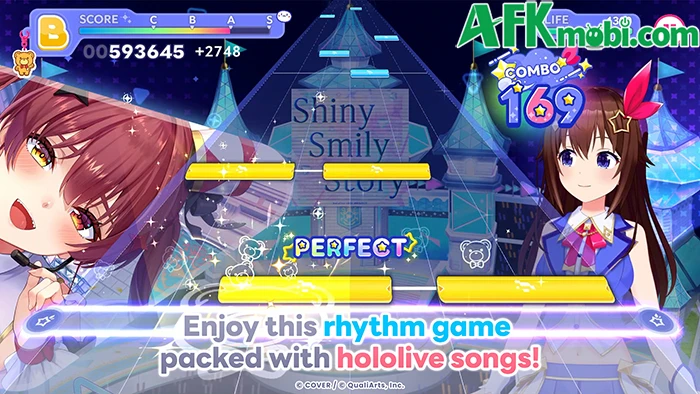 hololive Dreams với lối chơi kết hợp giữa nhịp điệu và nhập vai
