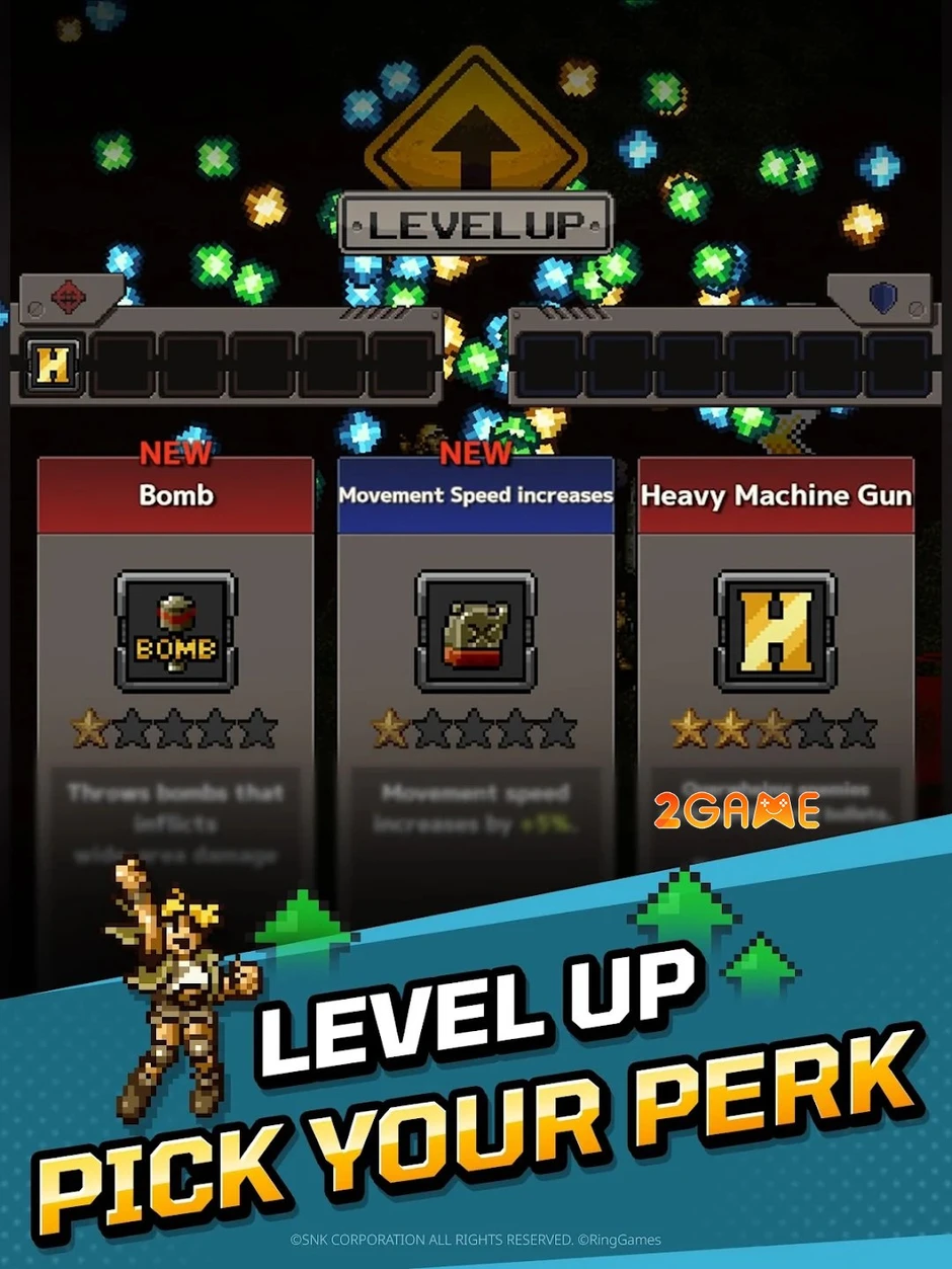 Huyền thoại Rambo Lùn đổ bộ Mobile với phiên bản METAL SLUG RUSH