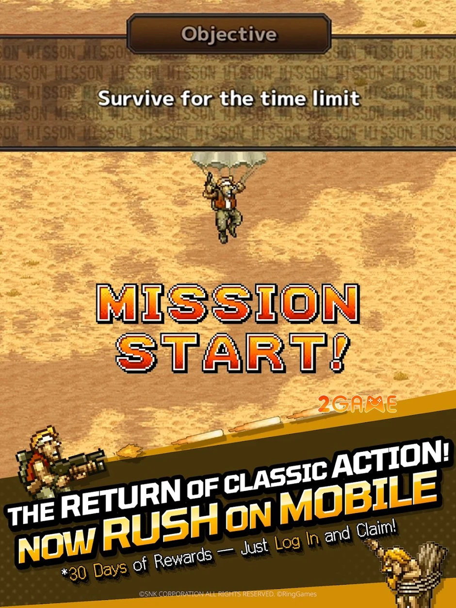 Huyền thoại Rambo Lùn đổ bộ Mobile với phiên bản METAL SLUG RUSH