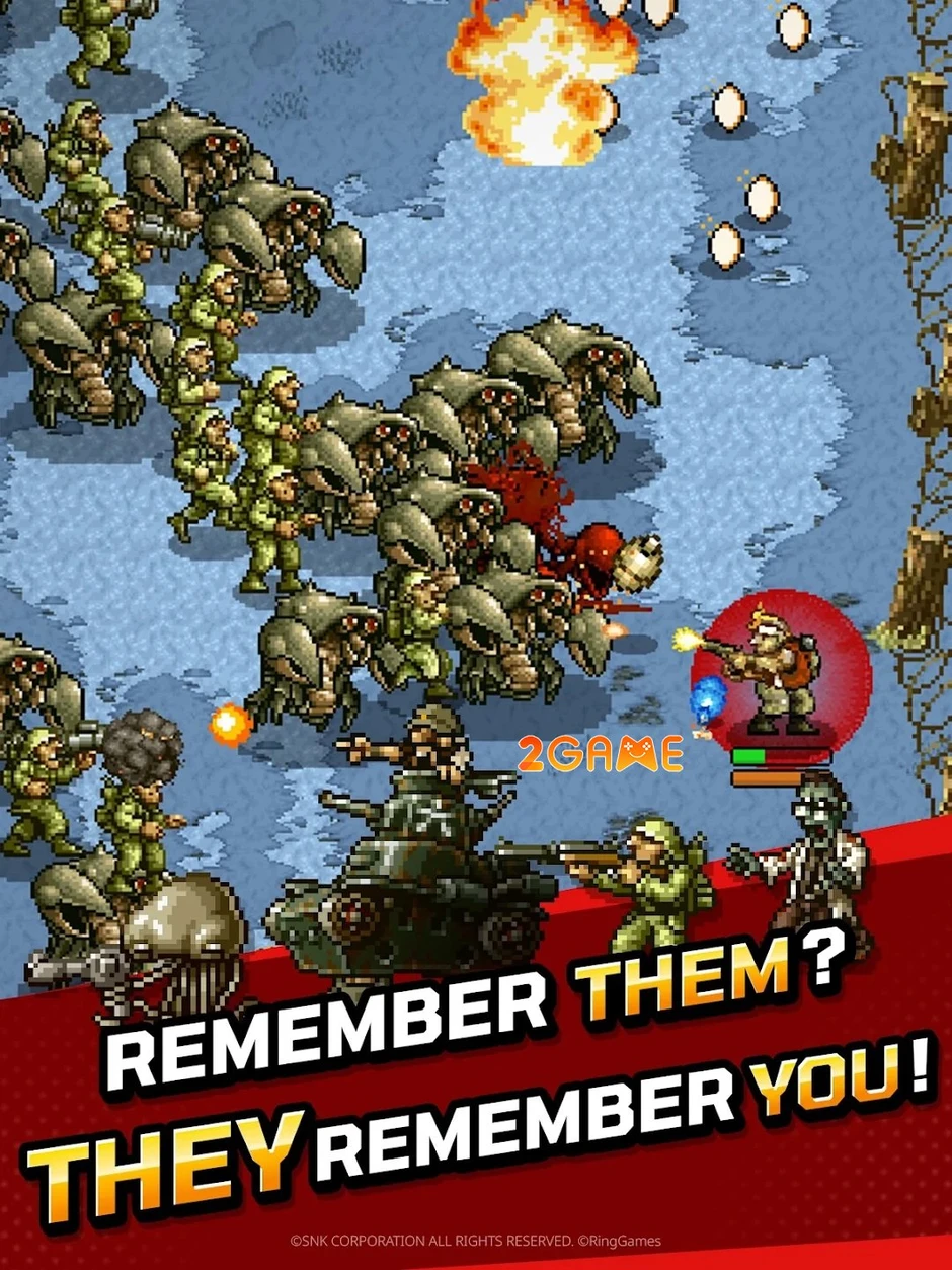 Huyền thoại Rambo Lùn đổ bộ Mobile với phiên bản METAL SLUG RUSH