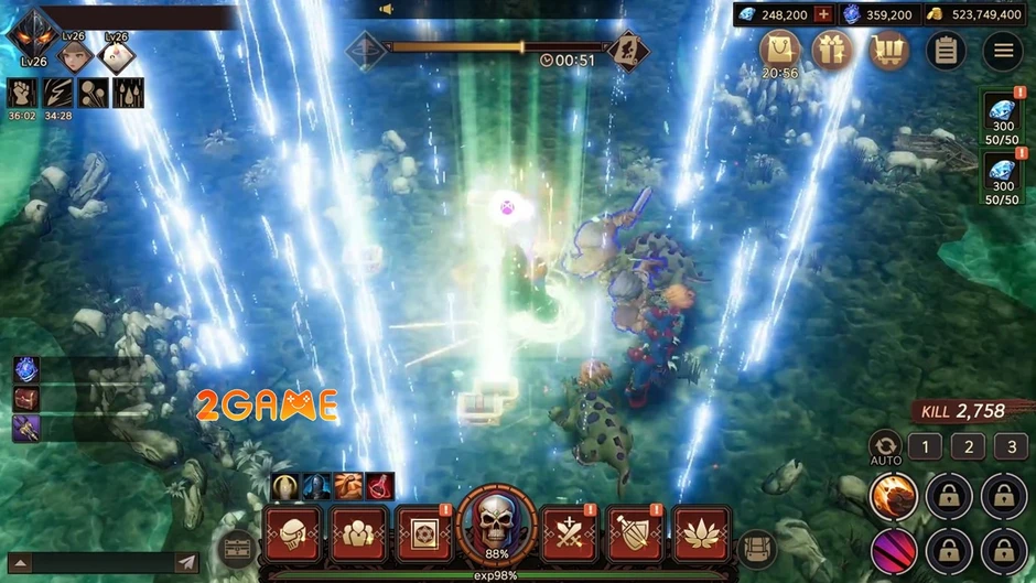Khám phá lối chơi chặt chém rảnh tay đầy ma mị trong game Dark Knight Idle