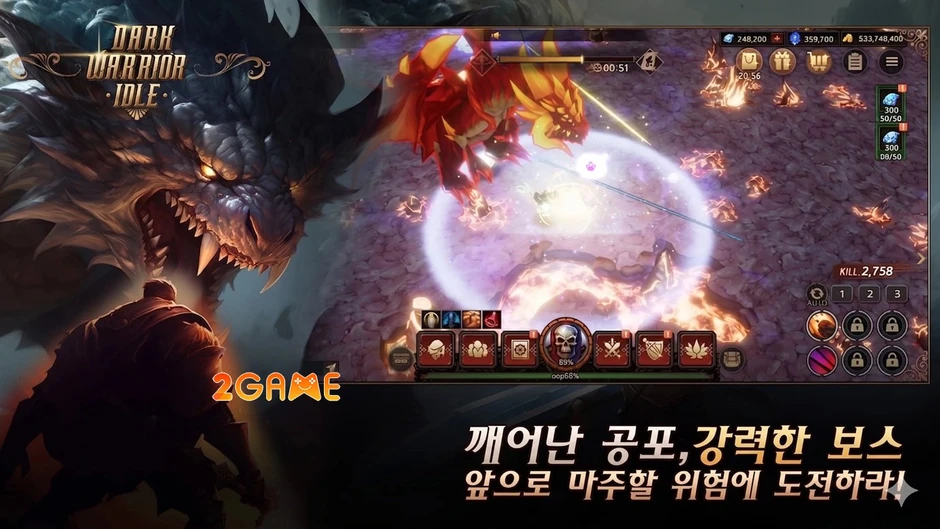 Khám phá lối chơi chặt chém rảnh tay đầy ma mị trong game Dark Knight Idle