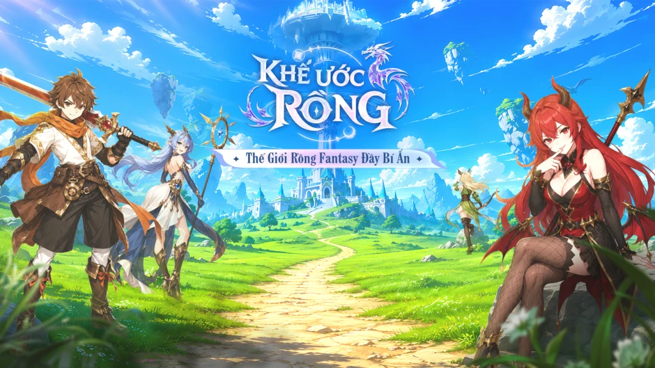 Khế Ước Rồng - Siêu phẩm fantasy MMO màn hình dọc sắp ra mắt Khế Ước Rồng - Siêu phẩm fantasy MMO màn hình dọc sắp ra mắt