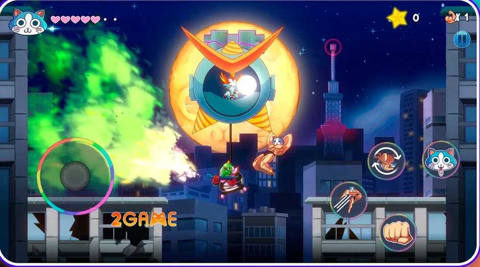 KinnikuNeko: SUPER MUSCLE CAT - Game Platformer đậm chất Anime thập niên 90