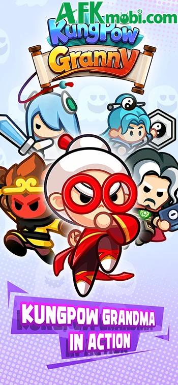 Kungpow Granny's Revenge game hành động sinh tổn roguelike Kungpow Granny's Revenge game hành động sinh tổn roguelike