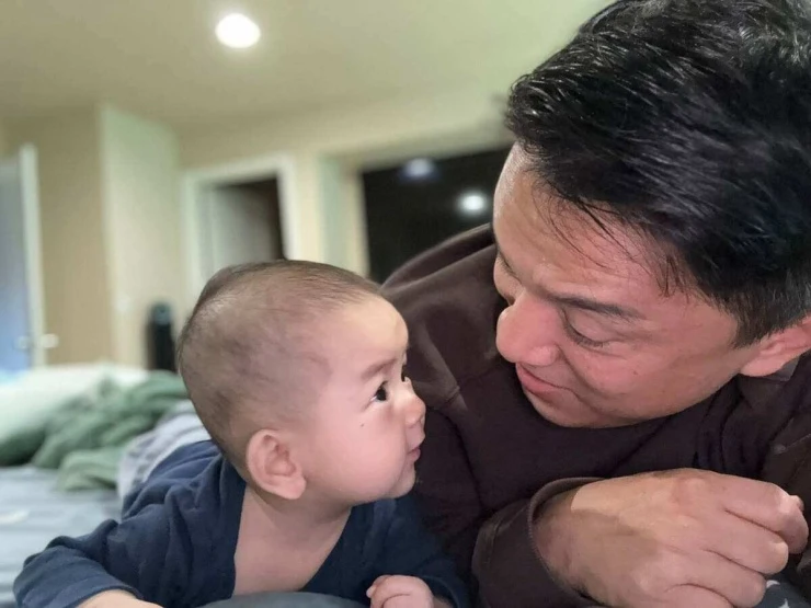 Lam Trường vun vén gia đình