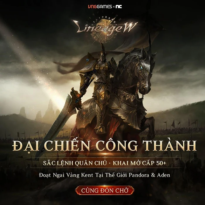 Lineage W - Quyền lực và tài phú sẽ về tay kẻ đoạt được Vương Quyền thành Kent