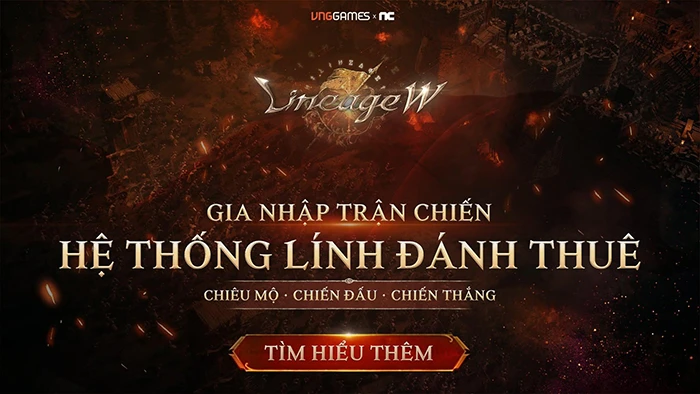 Lineage W - Quyền lực và tài phú sẽ về tay kẻ đoạt được Vương Quyền thành Kent