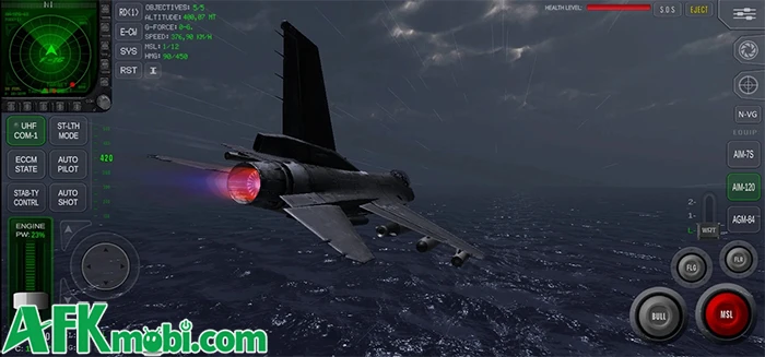 Modern Jet Fighter: Air Combat cho game thủ lái phi cơ chiến đấu Modern Jet Fighter: Air Combat cho game thủ lái phi cơ chiến đấu