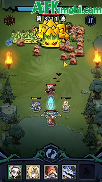 Mộng Mộng Tháp Phòng game phòng thủ roguelike đơn giản