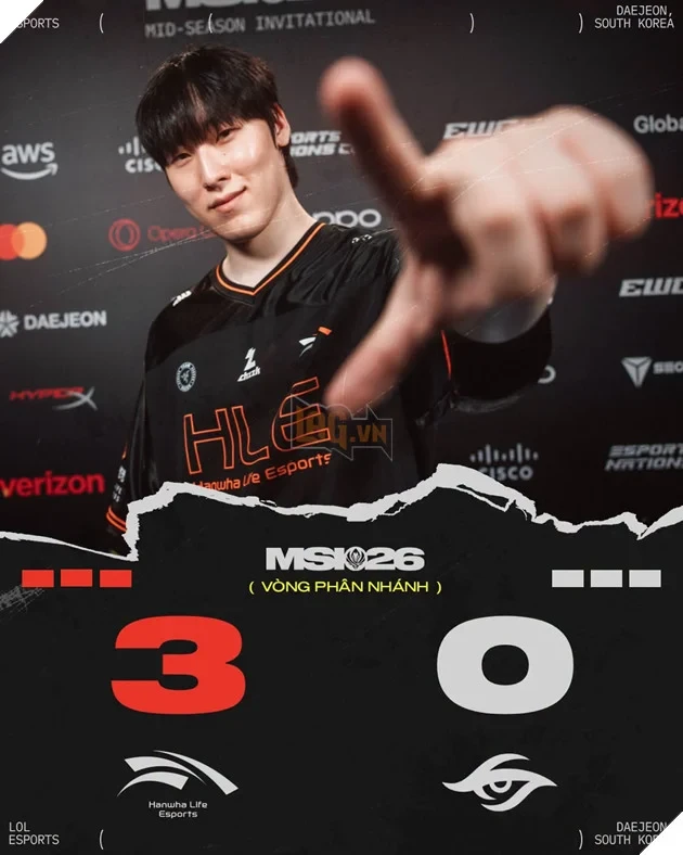 MSI 2026: Hanwha Life Esports Khẳng Định Vị Thế Trước Team Secret Whales