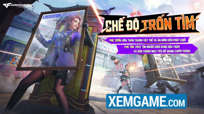 Mùa hè bùng nổ cùng Crossfire: Legends với 2 chế độ mới