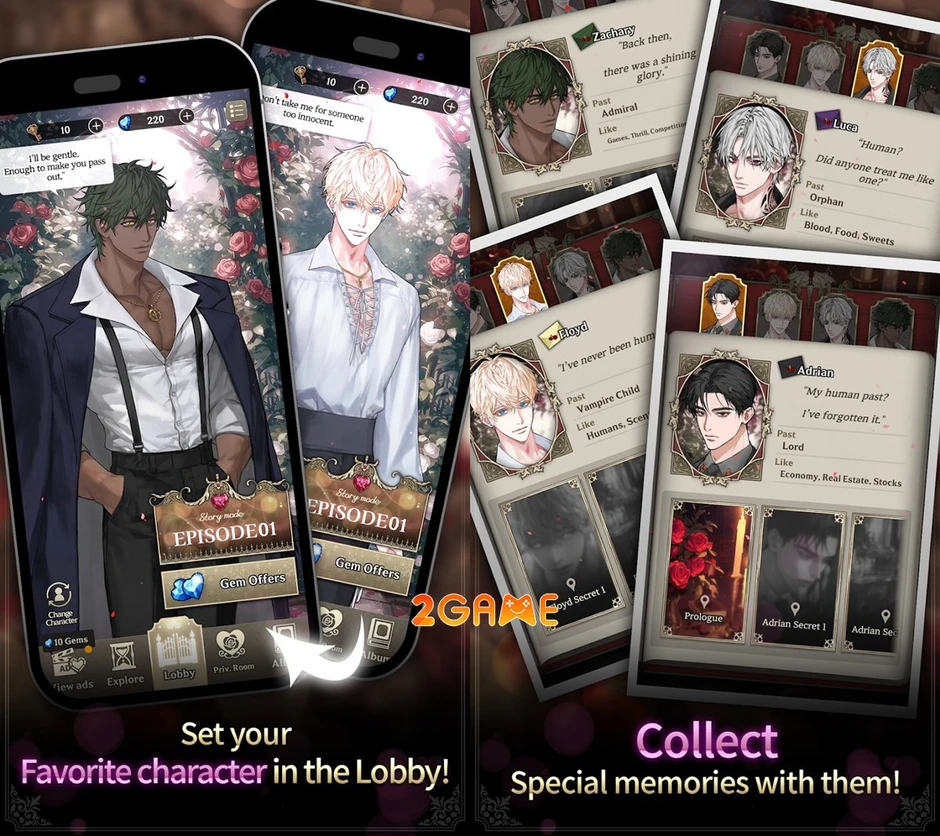 My Blood For You: Vampire Otome - Thế giới giả tưởng hẹn hò cùng ma cà rồng My Blood For You: Vampire Otome - Thế giới giả tưởng hẹn hò cùng ma cà rồng