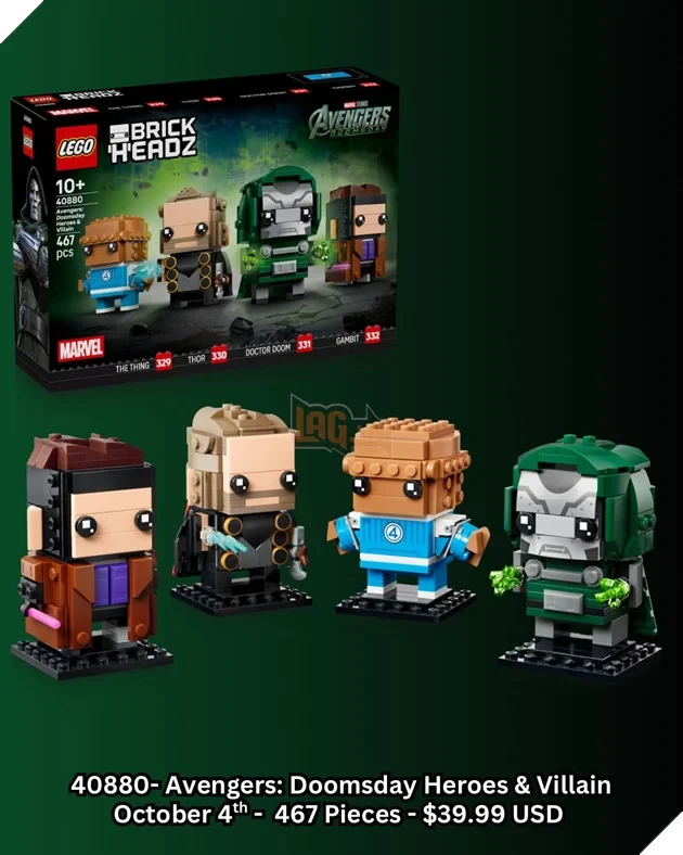Năm Bộ LEGO Marvel Lấy Cảm Hứng Từ Avengers: Doomsday Lộ Diện