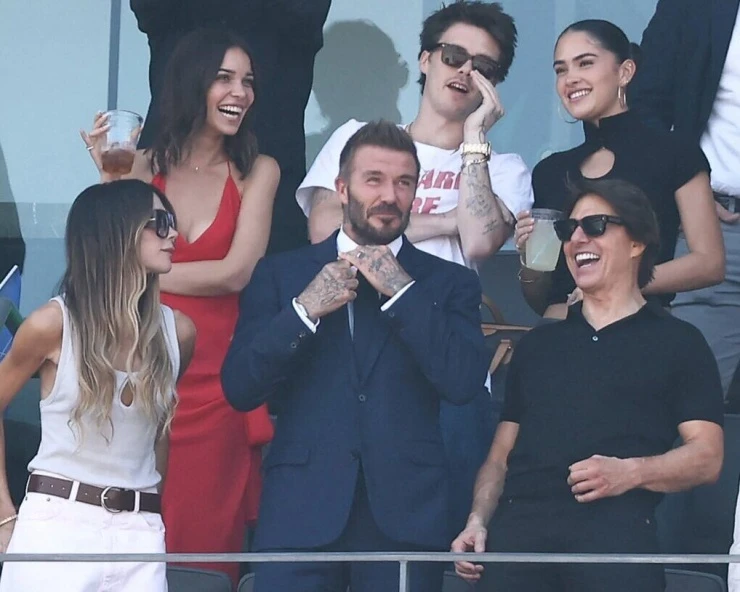 Nhà Beckham dự khán chung kết World Cup, Brooklyn ngồi xem ở nhà Nhà Beckham dự khán chung kết World Cup, Brooklyn ngồi xem ở nhà