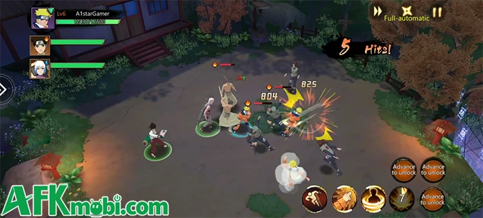 Ninja: Blade & Jutsu game hành động sưu tầm tướng xây tổ đội