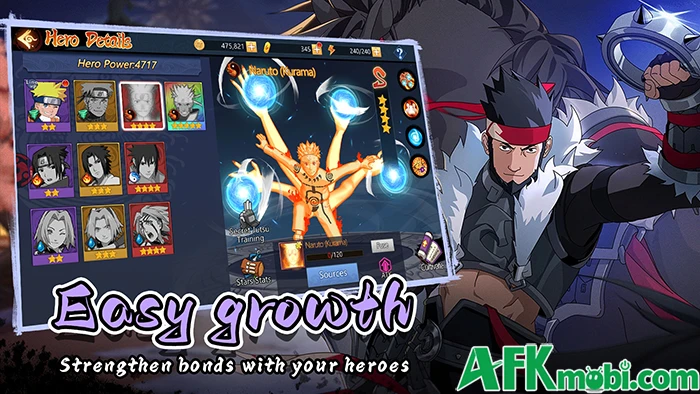 Ninja: Blade & Jutsu game hành động sưu tầm tướng xây tổ đội