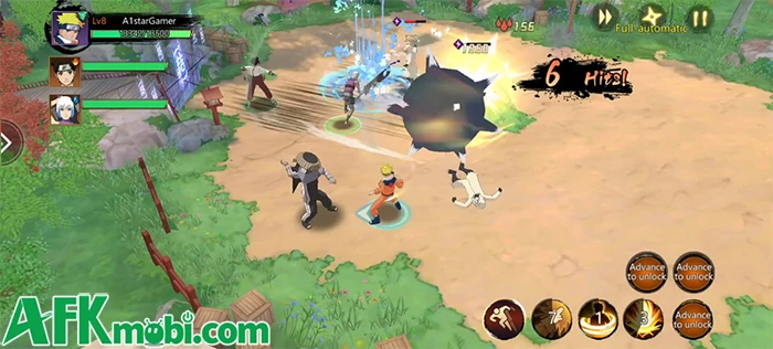Ninja: Blade & Jutsu game hành động sưu tầm tướng xây tổ đội