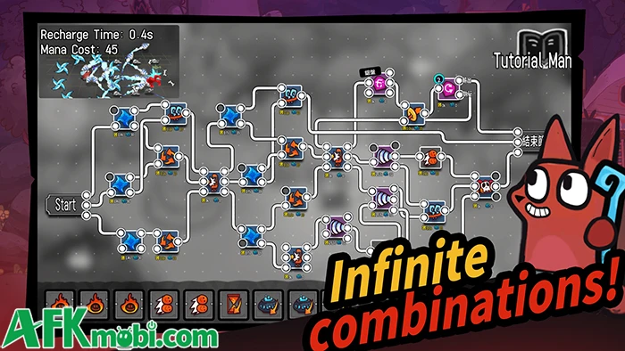 Path of Spellcraft game hành động 2D với cơ chế liên kết kỹ năng Path of Spellcraft game hành động 2D với cơ chế liên kết kỹ năng