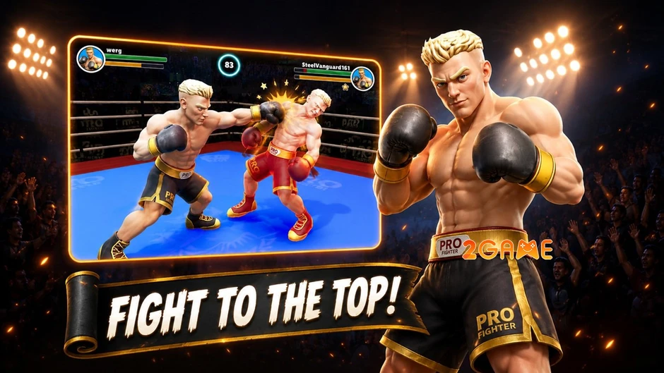 Punch Stars: World League - Game thể thao đối kháng đậm hơi thở hiện đại Punch Stars: World League - Game thể thao đối kháng đậm hơi thở hiện đại