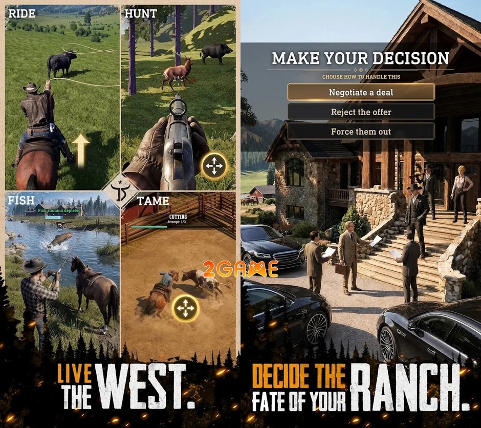Rangelords: Last Stand - Game nhập vai sinh tồn quản lý lãnh thổ có chiều sâu