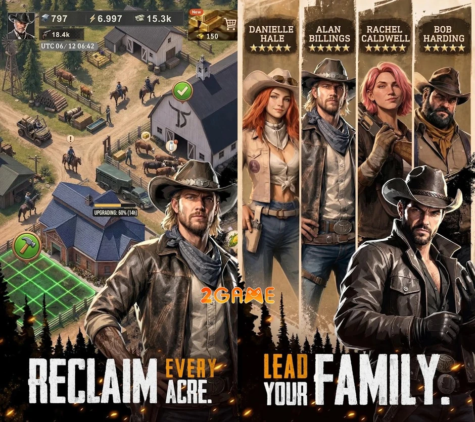 Rangelords: Last Stand - Game nhập vai sinh tồn quản lý lãnh thổ có chiều sâu
