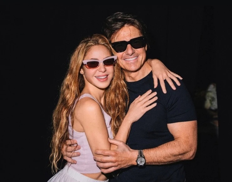 Shakira tái ngộ tình tin đồn Tom Cruise Shakira tái ngộ tình tin đồn Tom Cruise