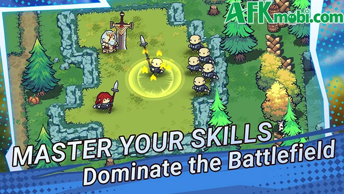 Skill Master game MMORPG 2D với lối chơi cày cuốc cổ điển Skill Master game MMORPG 2D với lối chơi cày cuốc cổ điển