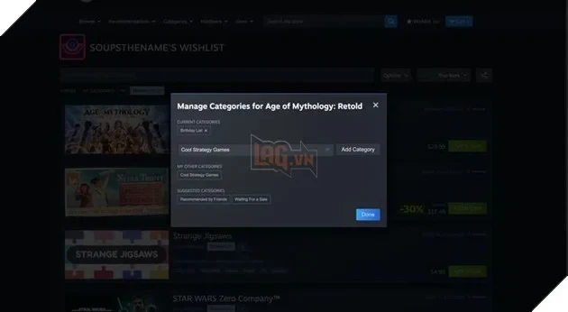 Steam nâng cấp tính năng tặng game và Wishlist, cho phép tặng game không cần tài khoản Steam nâng cấp tính năng tặng game và Wishlist, cho phép tặng game không cần tài khoản