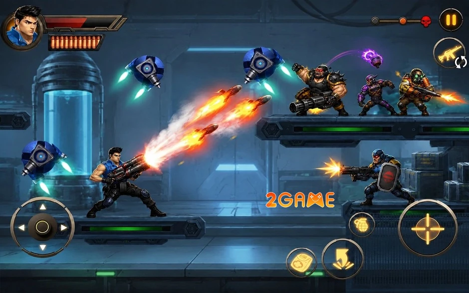 Steel Trooper Shooter - Game bắn súng cổ điển mới khiến màn hình mobile "bốc hoả" Steel Trooper Shooter - Game bắn súng cổ điển mới khiến màn hình mobile "bốc hoả"