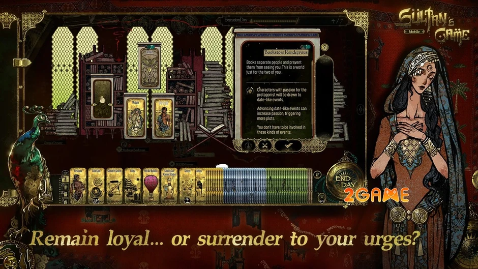 Sultan's Game - Game thẻ bài cốt truyện khiến mọi game thủ phải rùng mình
