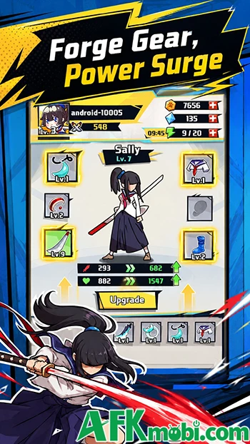 Swordash: Hunter Rise game hành động roguelike màn hình dọc