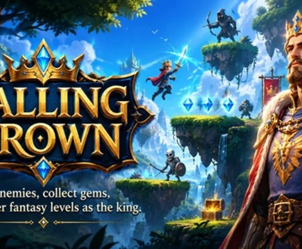 Falling Crown - Game đi cảnh 2D "Old-School" gọi mời những tín đồ đam mê thử thách kenhtingame com thumb falling crown game di canh 2d quot old school quot goi moi nhung tin do dam me thu thach 973b1785257358556 940w